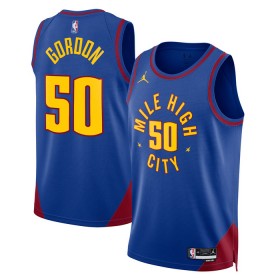 Dres Denver Nuggets Aaron Gordon 50 Jordan 2022-23 Statement Edition Plava Swingman